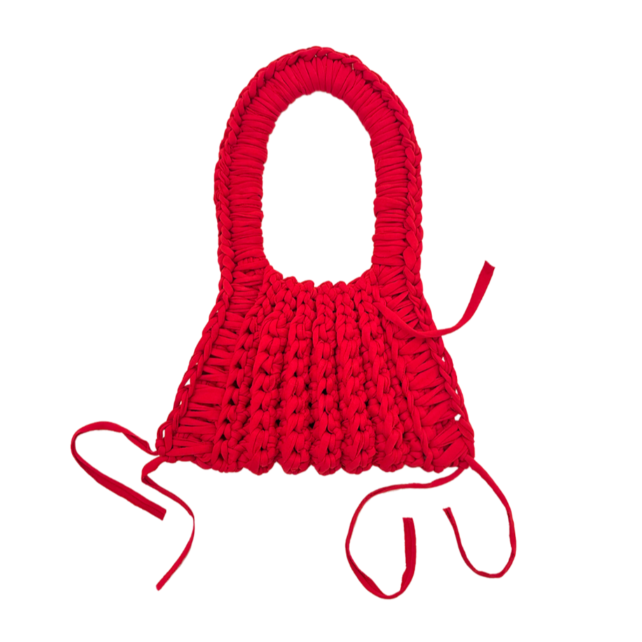 The Milano Shoulder Bag Red